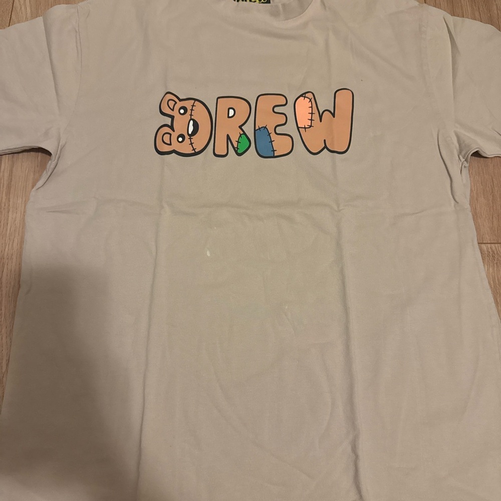 Drew House Justin Bieber Brown Tee - Size Small